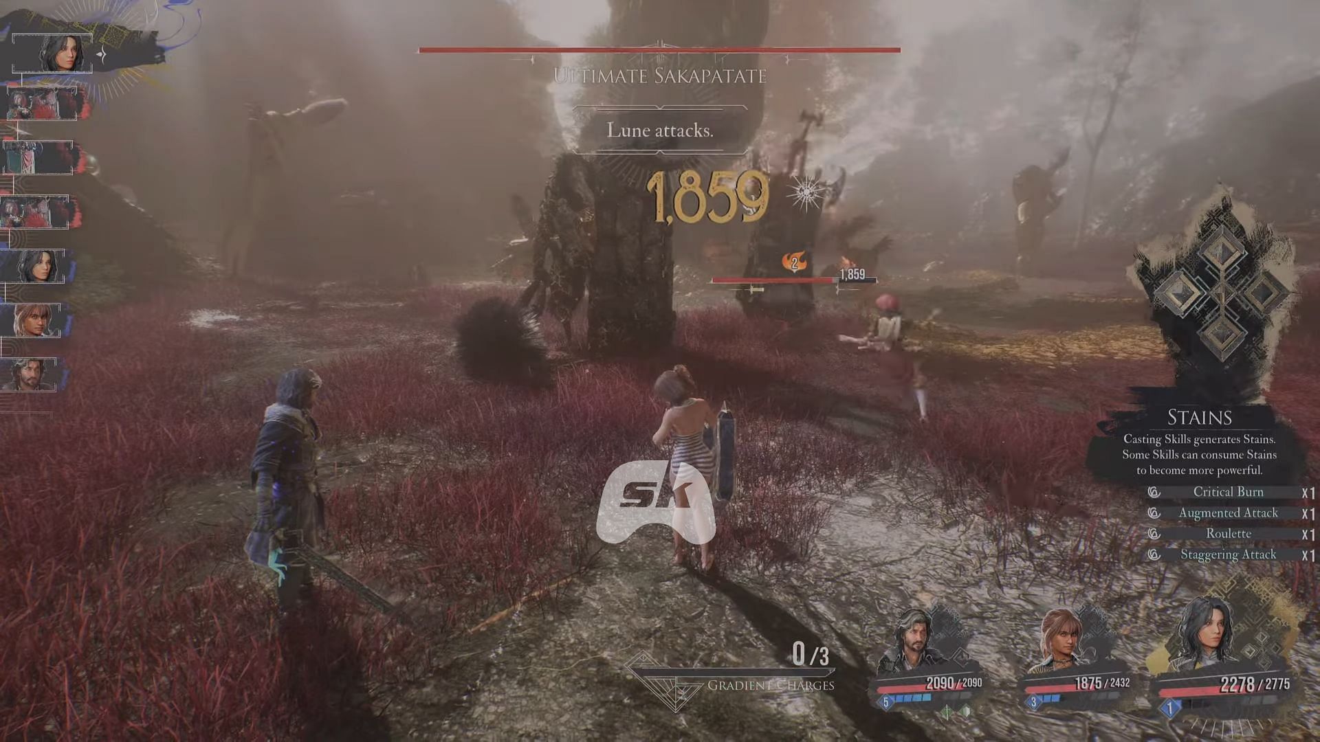 Fighting Ultimate Sakapate in The Monolith (Image via Sportskeeda Gaming || Kepler Interactive)